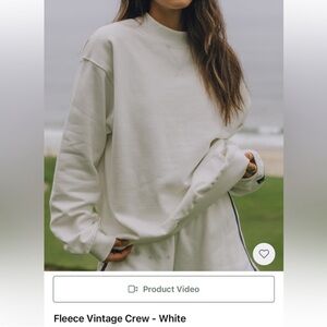 Daily Drills Cream Fleece Mock Neck